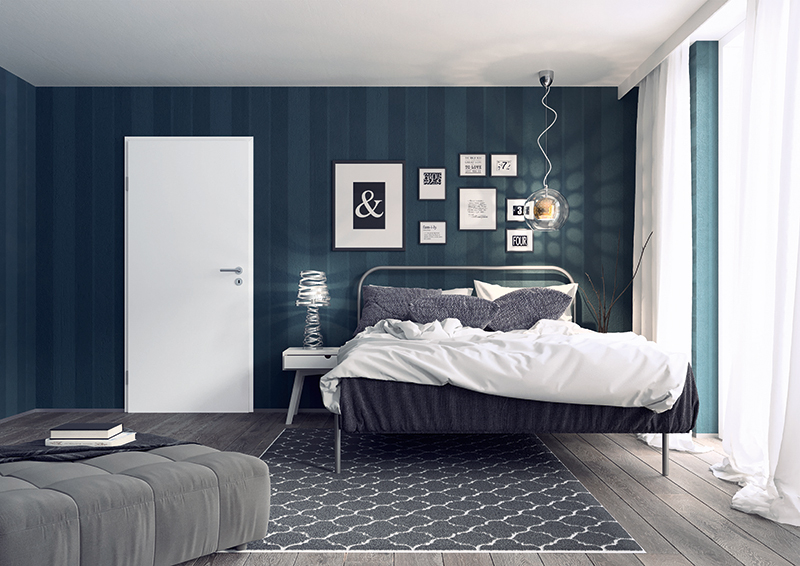 Erweitertes Angebot weißer Türendekore