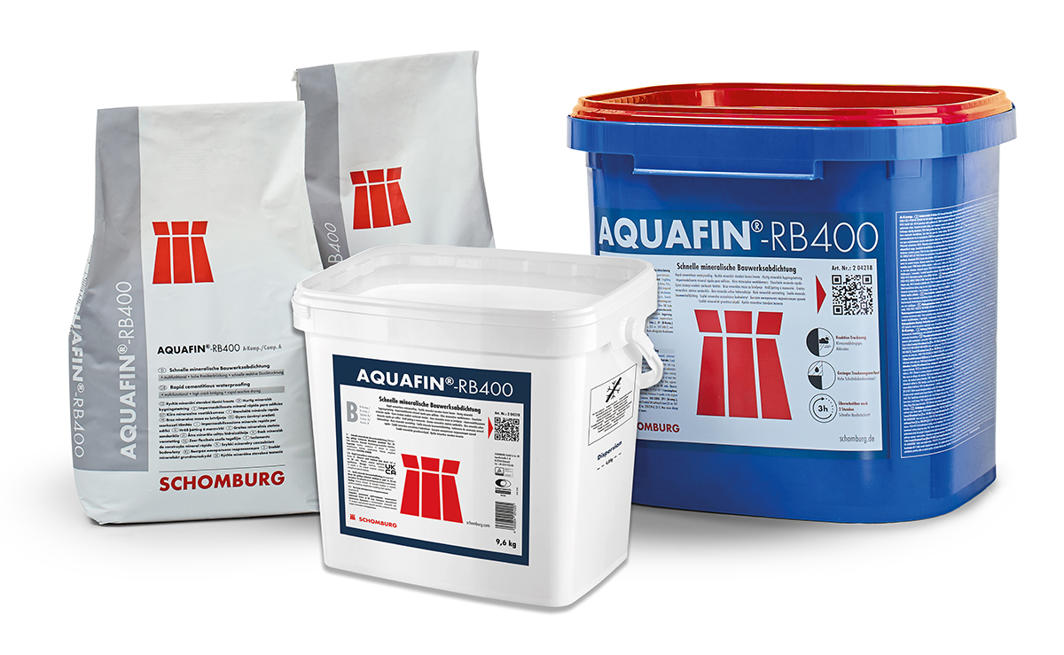 Aquafin-RB400 ab sofort im 24-kg-Gebinde erhältlich