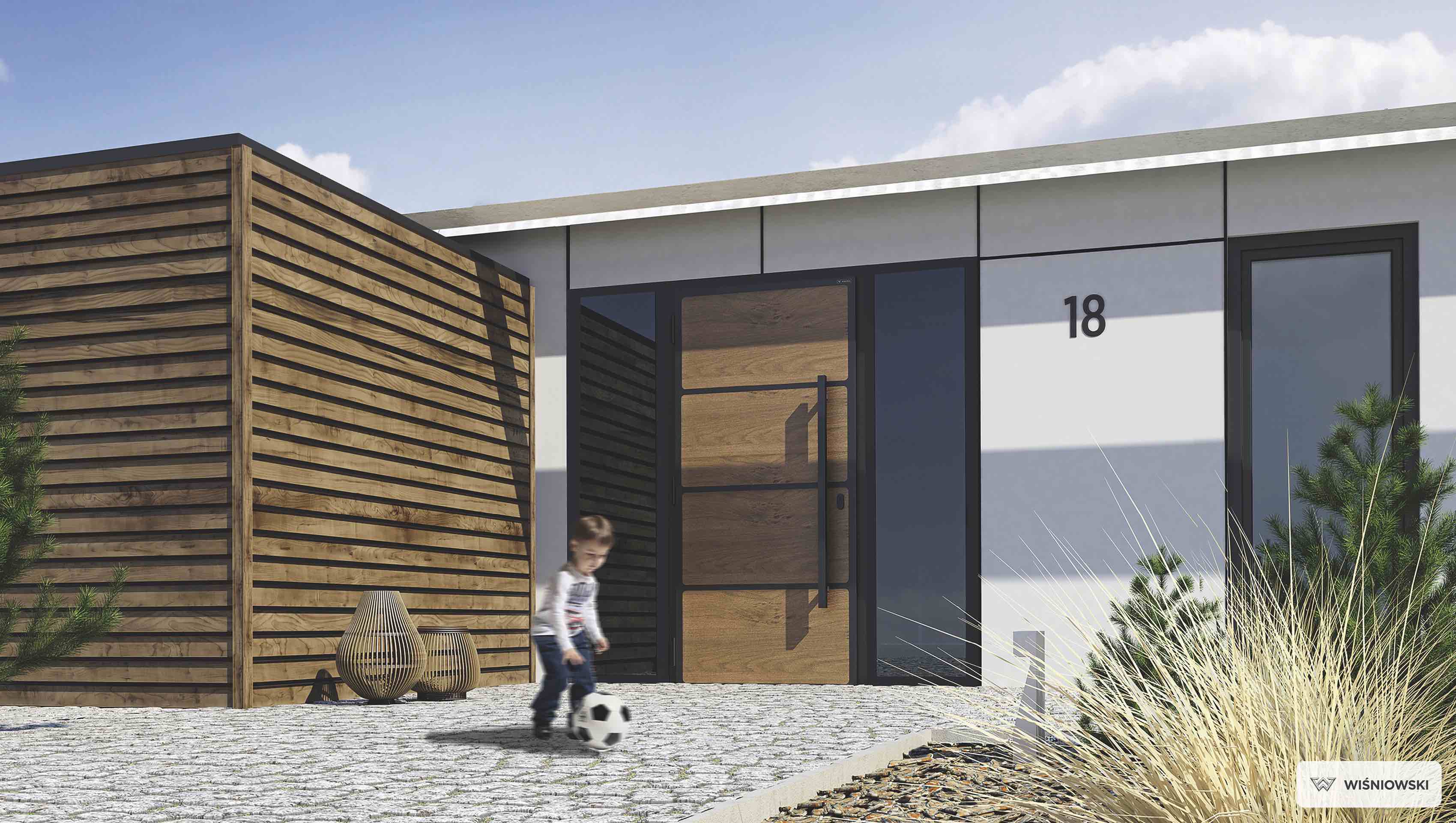 Wisniowski präsentiert hochwertige Haustüren aus Aluminium und Stahl