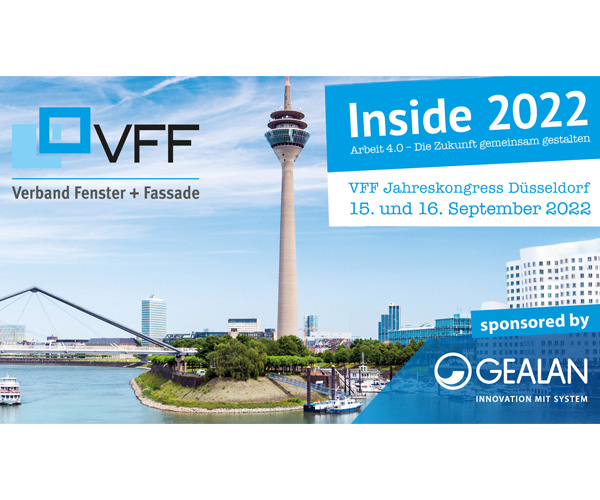 GEALAN ist erneut Premium-Sponsor des VFF-Jahreskongresses