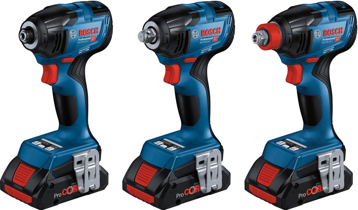 Bosch Power Tools: Verhindern Schäden an Schrauben und Oberflächen: Neue Akku-Drehschlagschrauber von Bosch für Profis